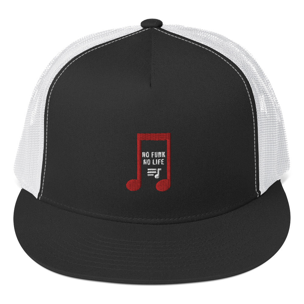 No Funk No Life-Cuffed Beanie-Trucker Cap