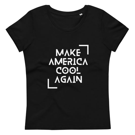 MACA-Women's Fitted Eco Tee