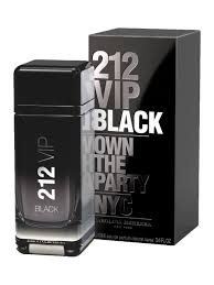 212 VIP BLACK BY CAROLINA HERRERA For MEN